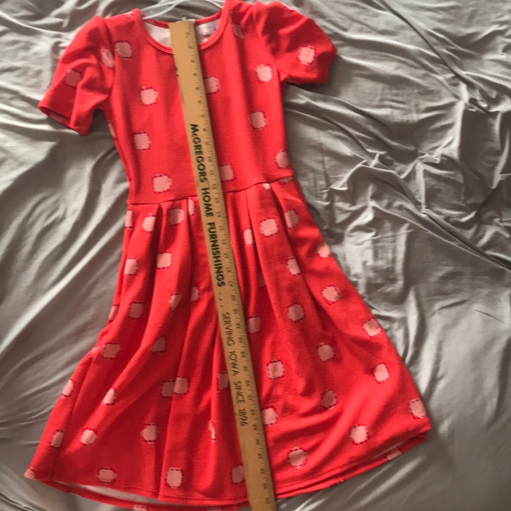 Coral Lularoe Dress - Picture 8 of 8